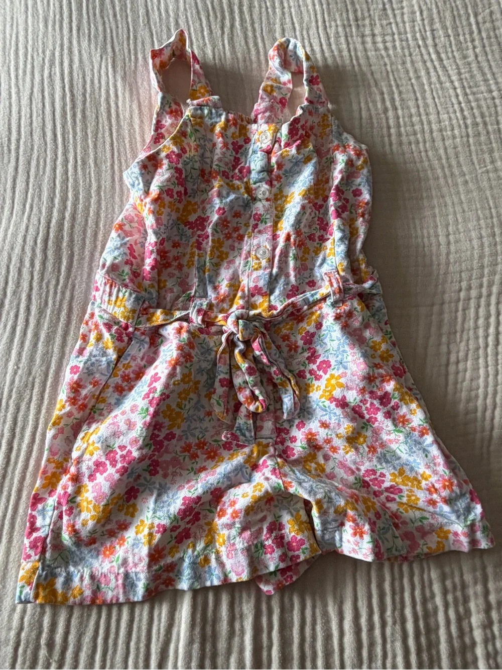 Variety of 12 Girls Dresses, Rompers and Swim Coverups. Sizes 6/7-8